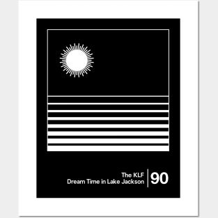 Dream Time in Lake Jackson / Minimalist Graphic Artwork Posters and Art